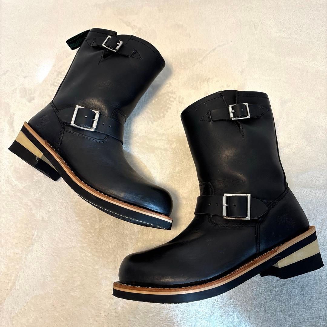 【極美品】Getta Gripゲッタグリップエンジニアブーツ　レディース24cm