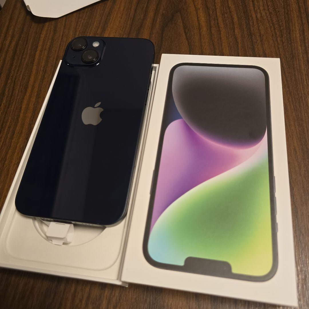 Apple iPhone 14 Plus 本体　ミッドナイト ドコモ