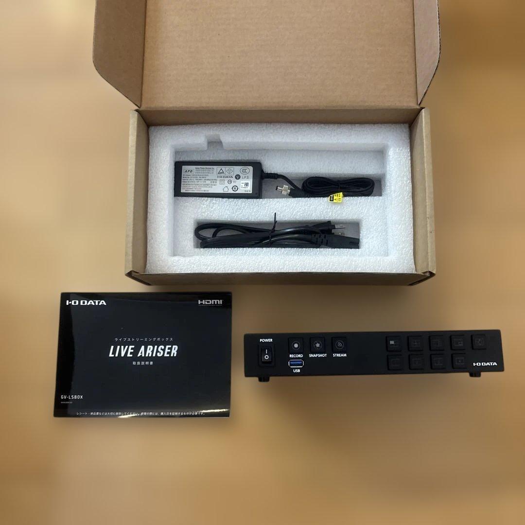 その他 I-O DATA LIVE ARISER GV-LSBOX