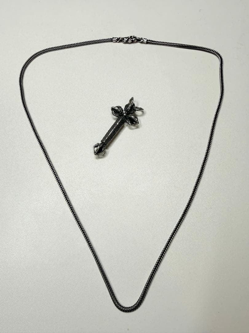 ZOCALO ソカロ　ペンダントトップ　クロス　シルバー950