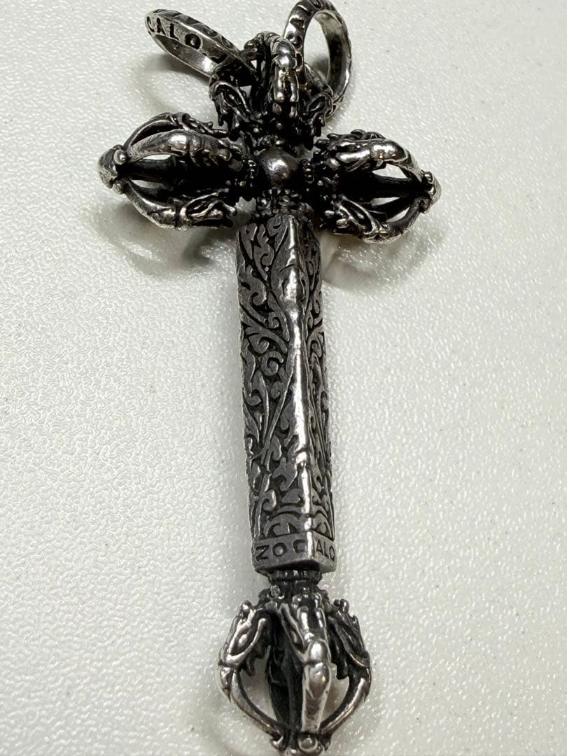 ZOCALO ソカロ　ペンダントトップ　クロス　シルバー950