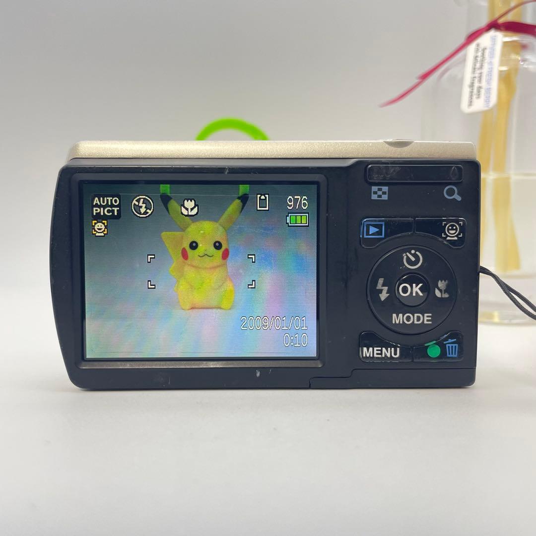 スマホ転送OK✨PENTAX Optio E80✨動作確認済 単三電池 可愛い❤️