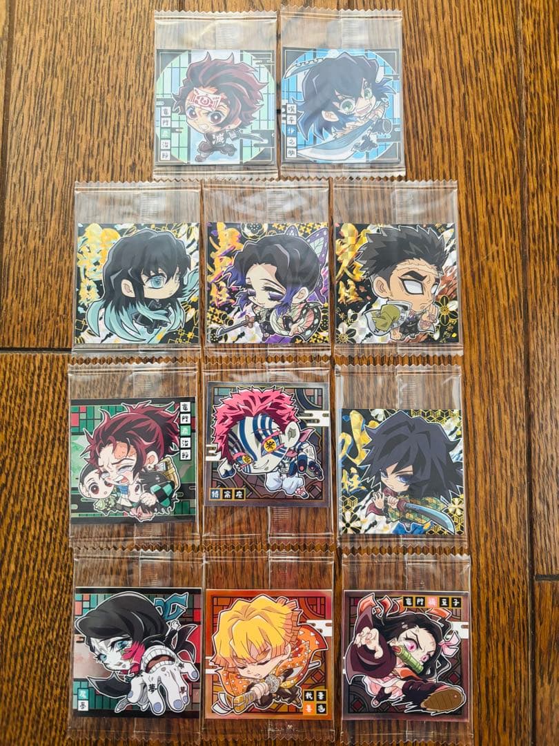 鬼滅の刃ウエハースシール　其ノ一〜其ノ十三　133枚