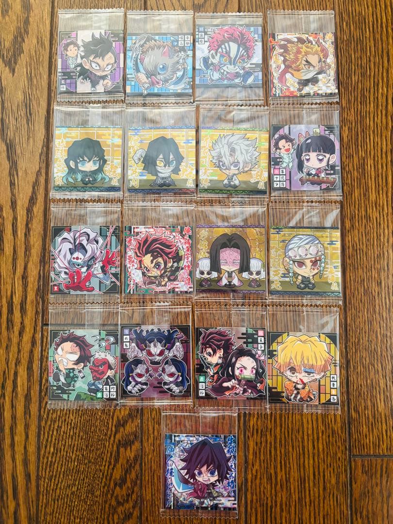 鬼滅の刃ウエハースシール　其ノ一〜其ノ十三　133枚