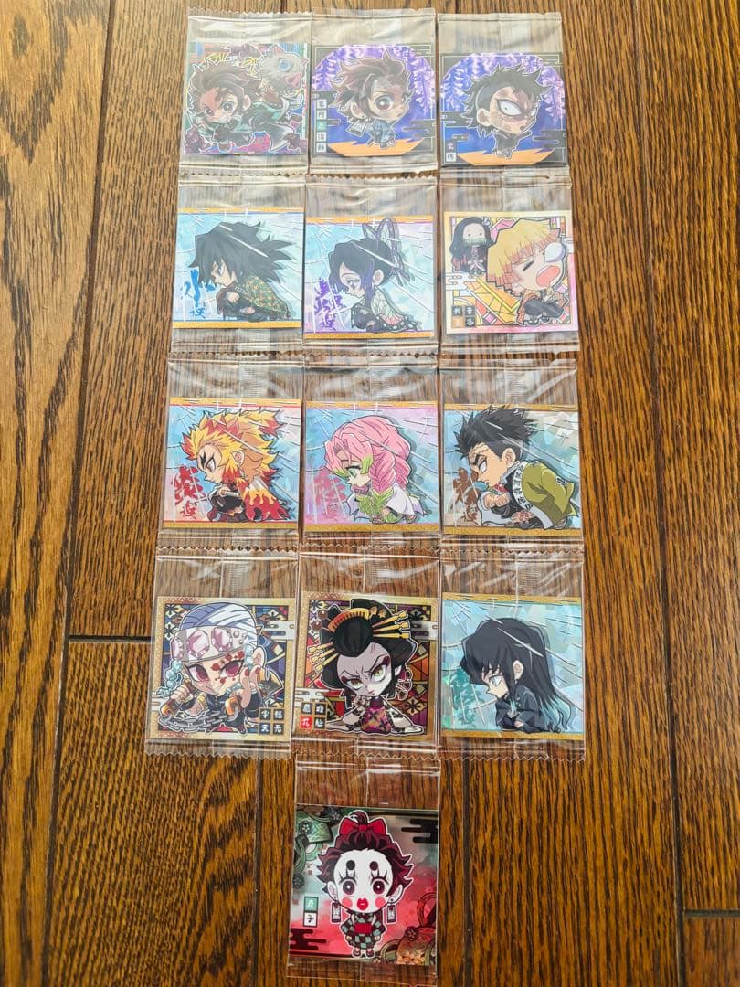 鬼滅の刃ウエハースシール　其ノ一〜其ノ十三　133枚