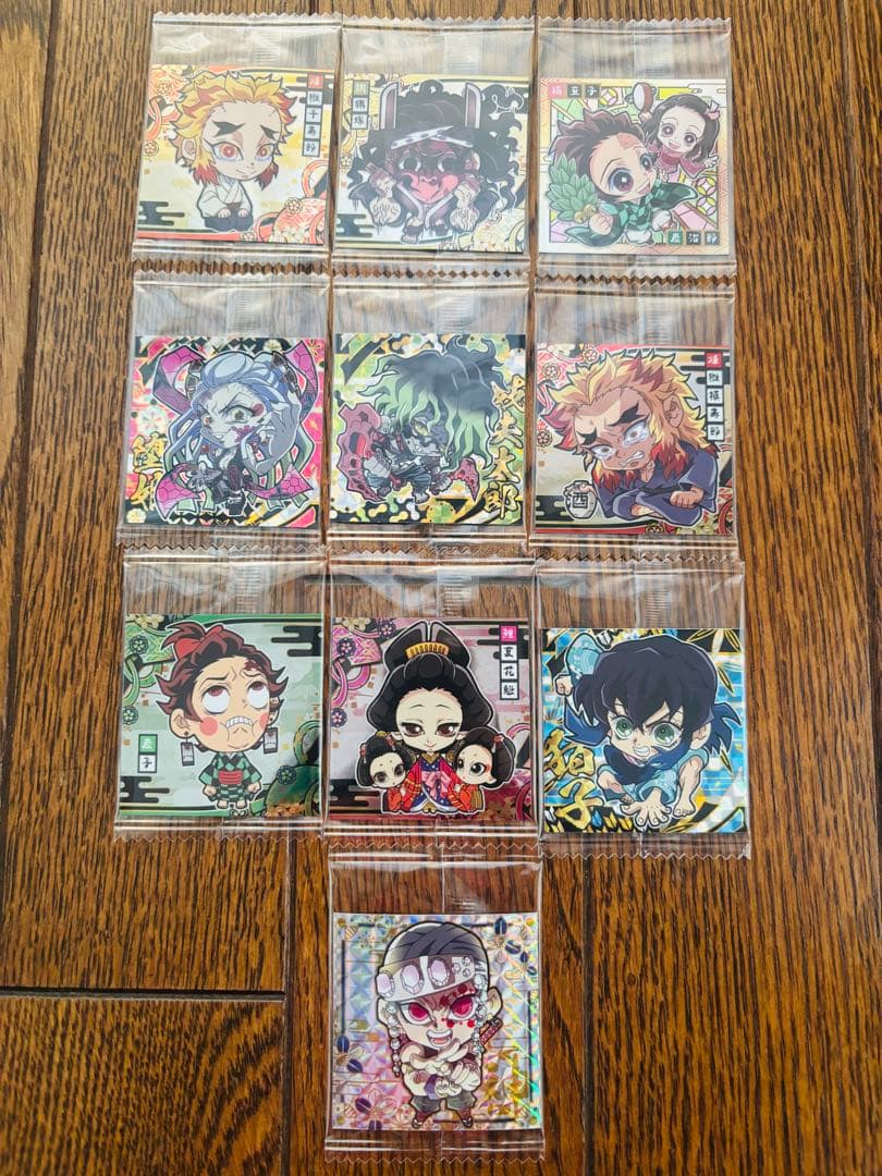 鬼滅の刃ウエハースシール　其ノ一〜其ノ十三　133枚