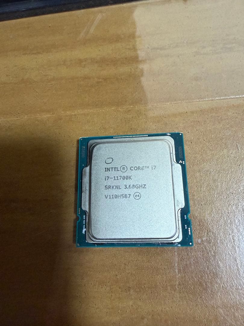 【しゃち】Intel Core i7-11700K CPU