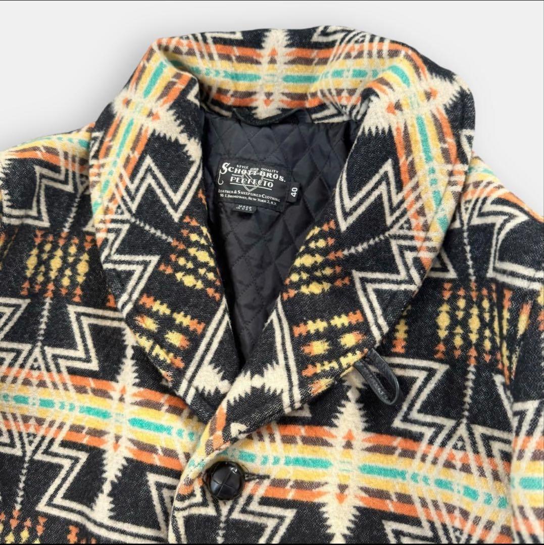 schottナバホ柄ウールジャケット