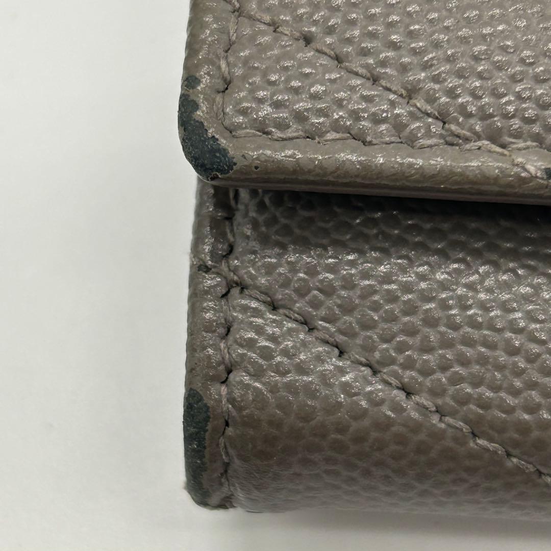美品 SAINT LAURENT サンローラン 6連キーケース グレー