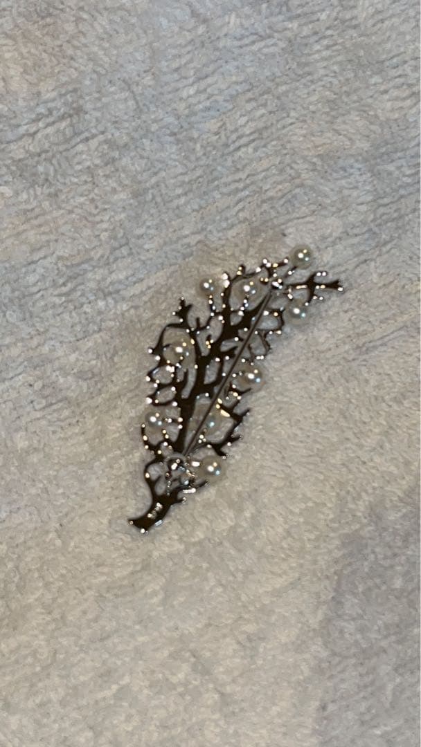 aliceです。 ミキモト パールブローチ