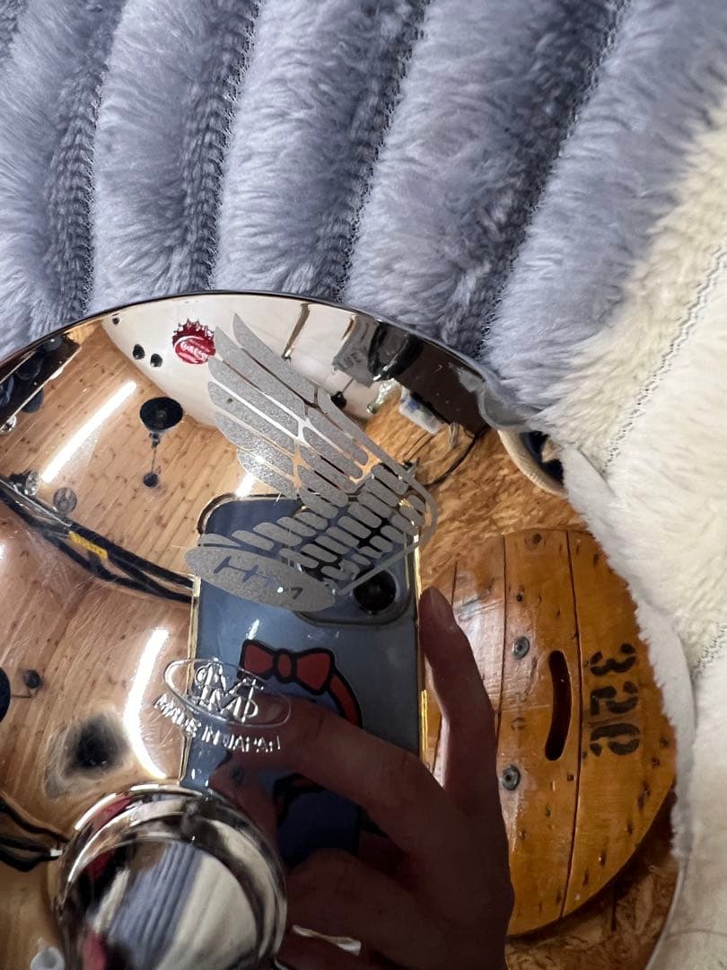 cb750four cb750k 純正ミラー　ウイングマーク刻印入り