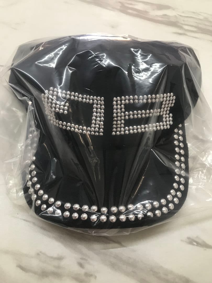 未使用 BEEDEN BD STUDS DAMAGE CAP BLACK #07