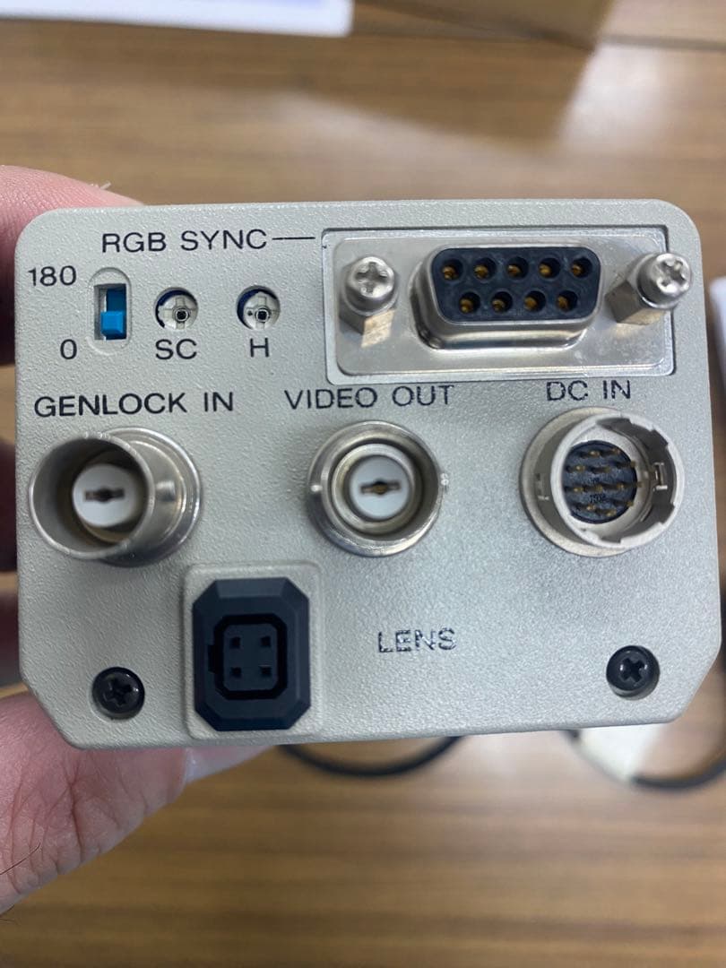 【SONY】CCD-IRIS/RGB 高性能CCD カメラ