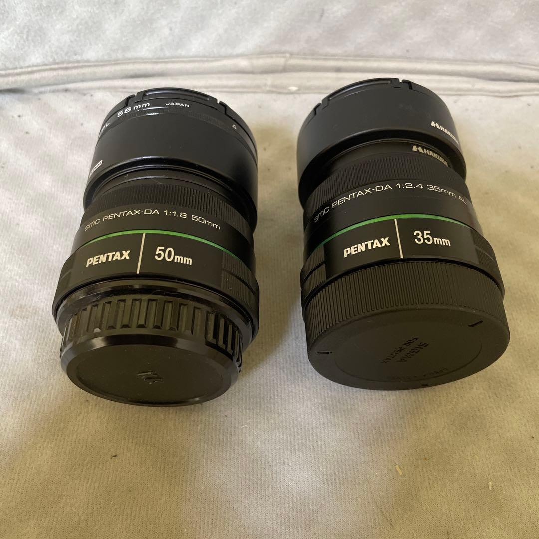PENTAX 単焦点お得！DA 50mm f/1.8 & 35mm f/2.4