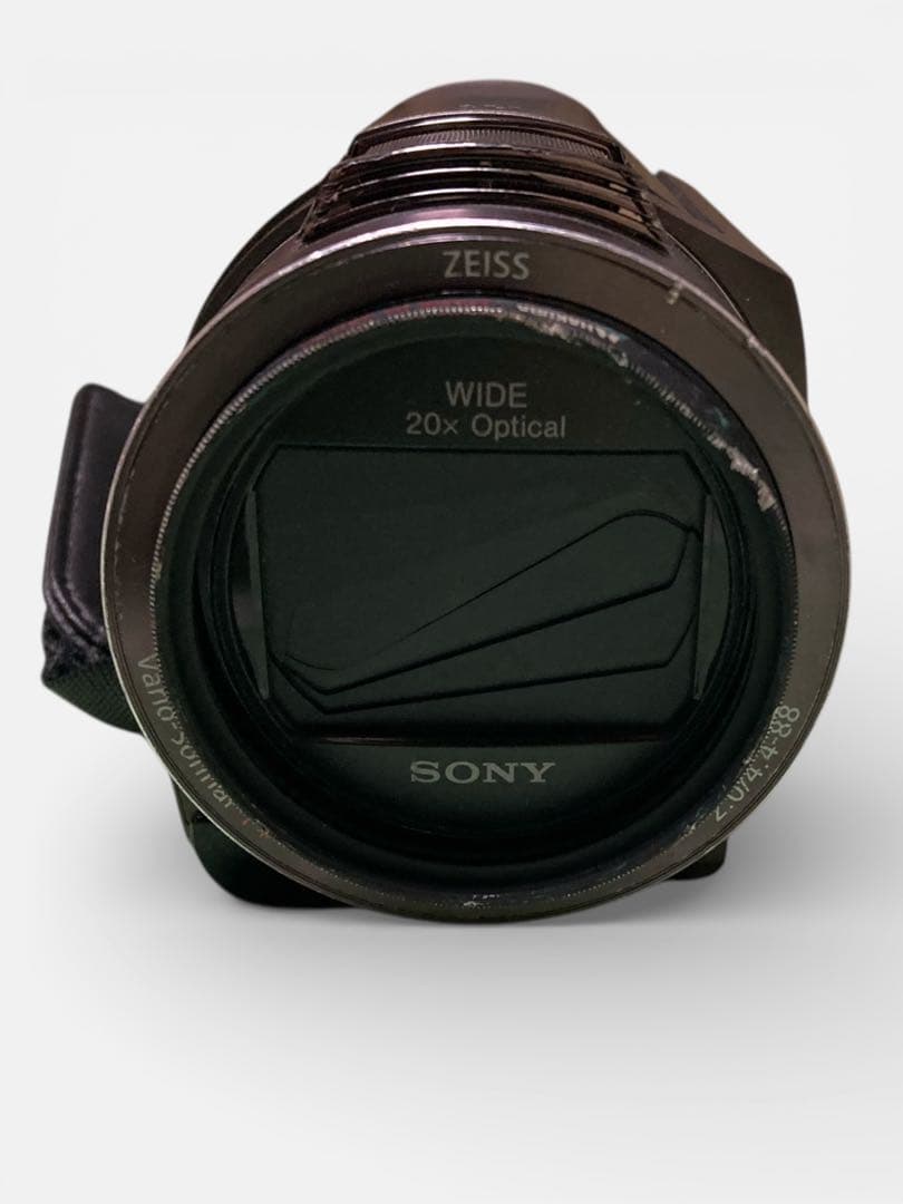 【ジャンク】SONY FDR-AX40 4Kビデオカメラ 本体　中古　傷あり