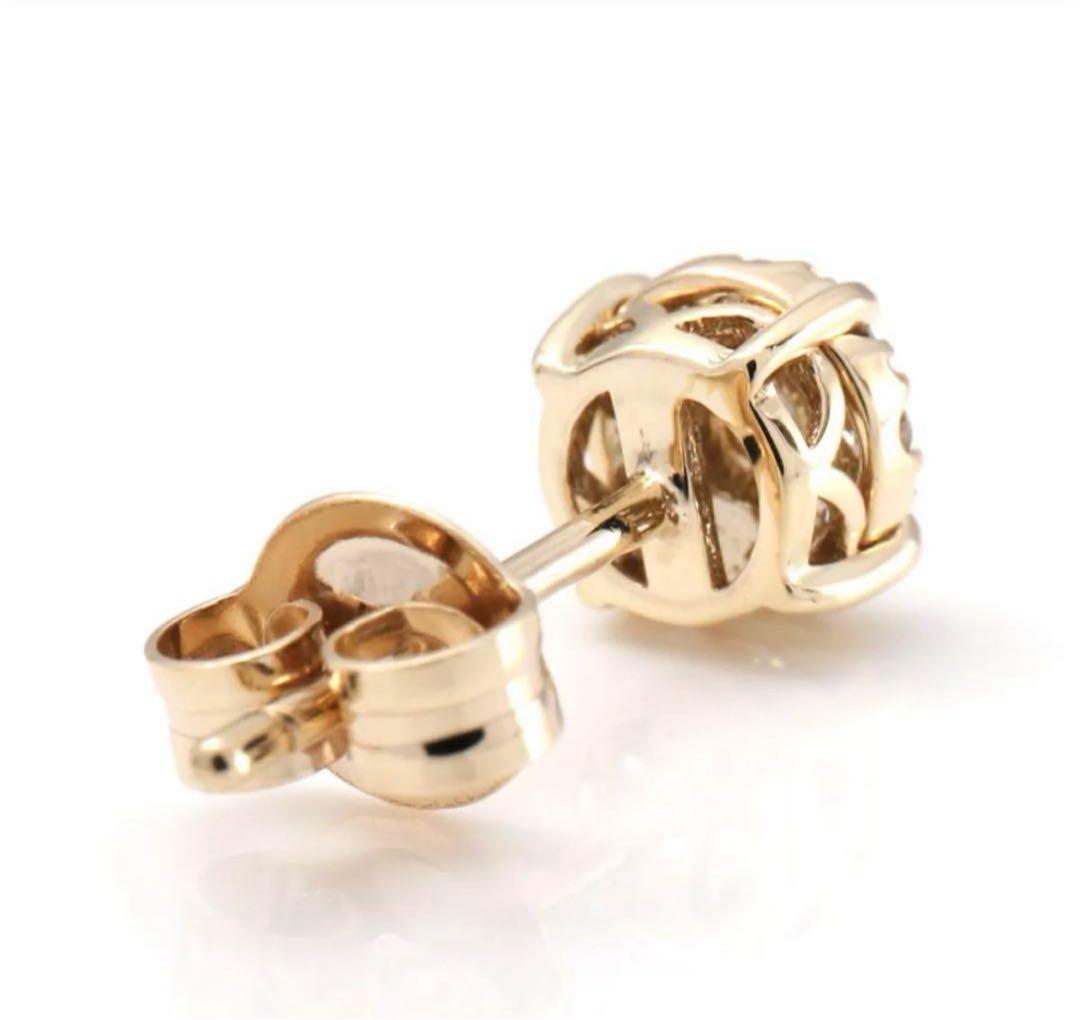 AVALANCHE アヴァランチ k10 サークルピアス ダイヤモンド