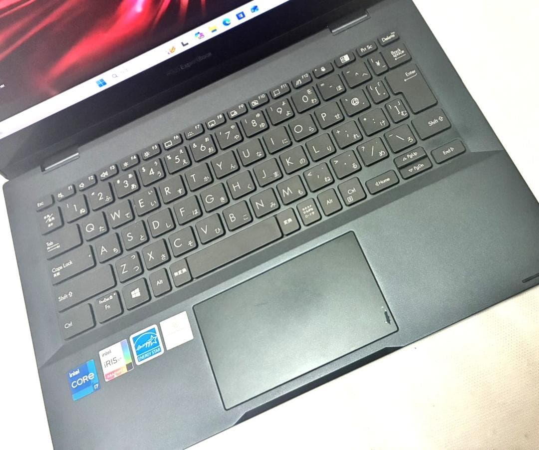美品 2021年 ASUS ExpertBook タッチパネル i7 11世代