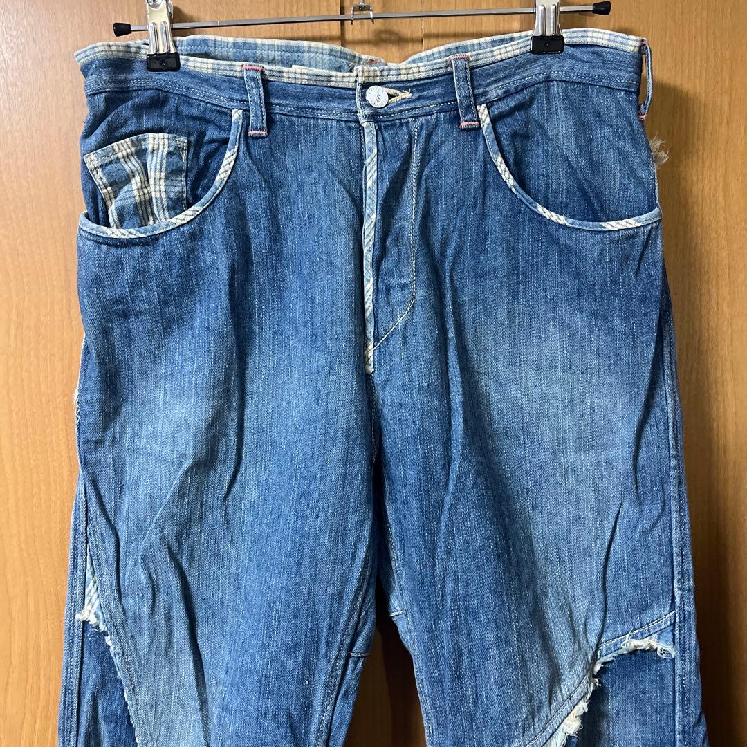 ポータークラシック　デニムパンツ