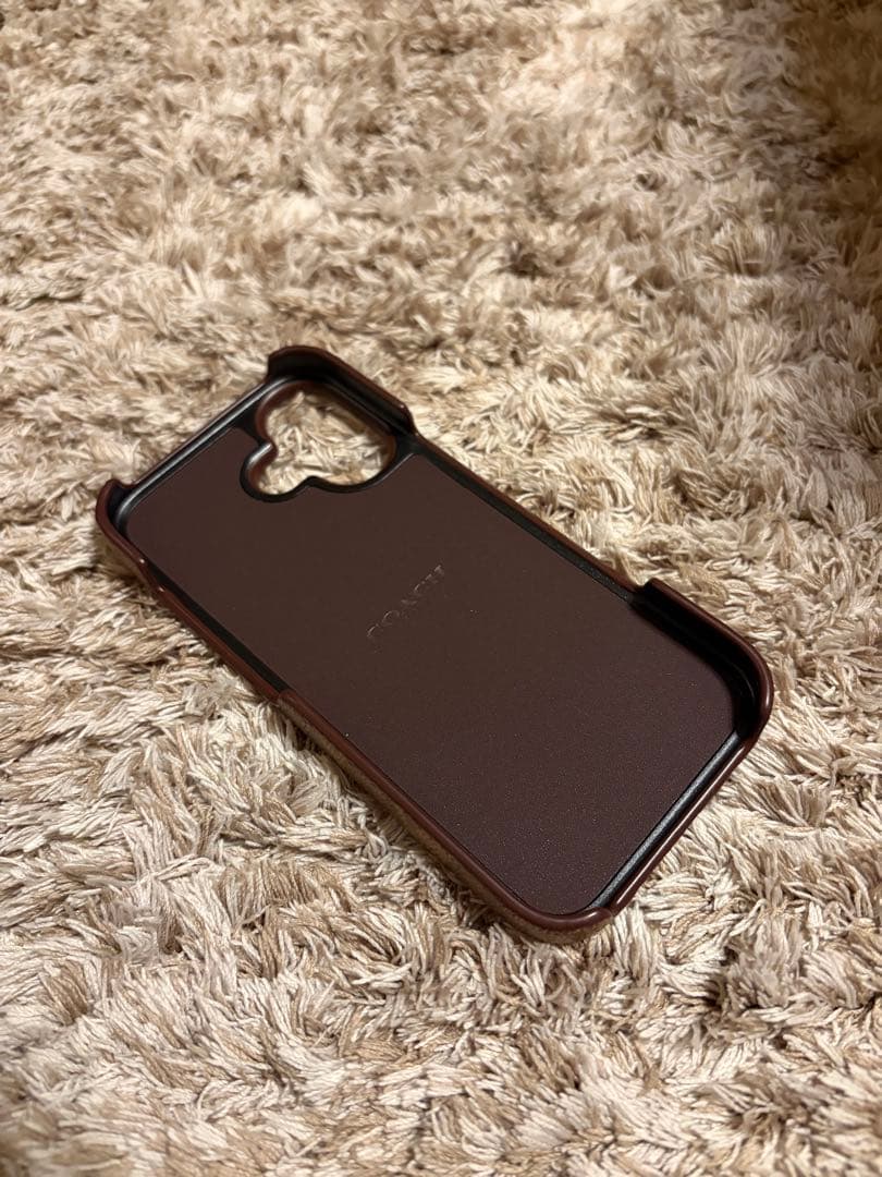 【COACH】コーチ シグネチャー iPhone17 ケース ブラウン 他1点