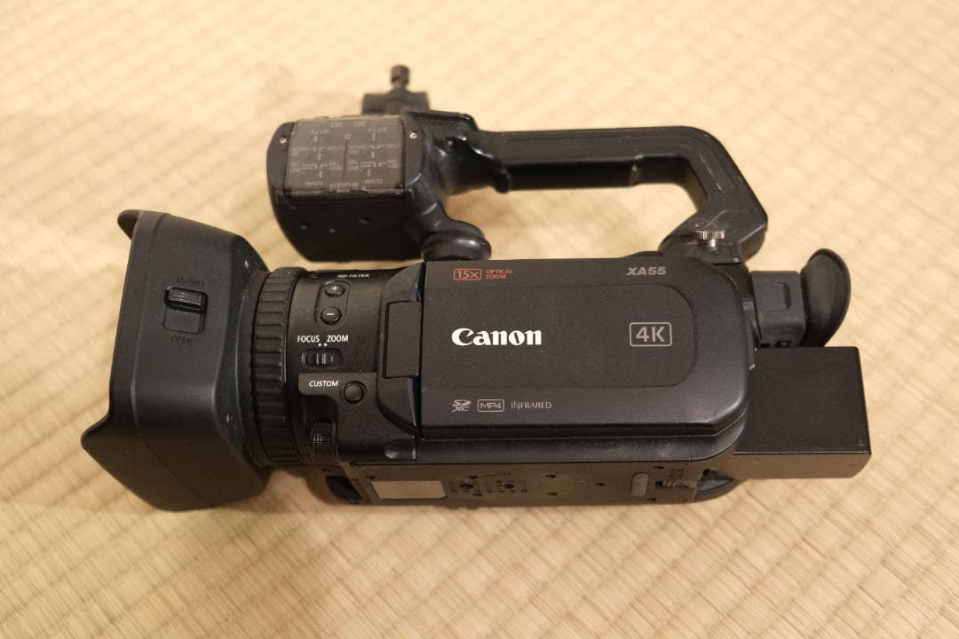 Canon キヤノン XA55 4K プロ仕様ビデオカメラ