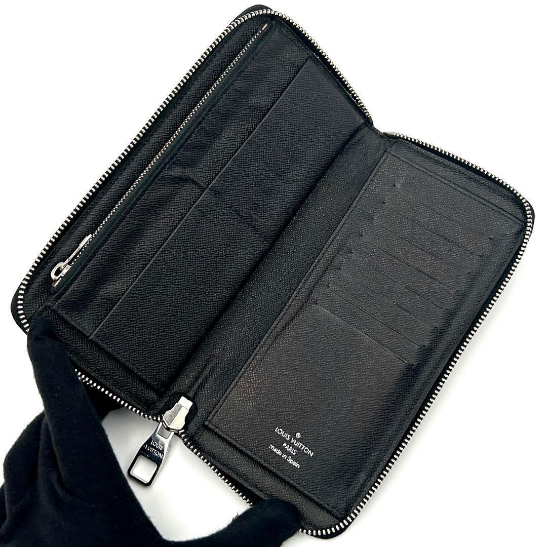 ルイヴィトン ダミエ グラフィット ジッピーウォレット ヴェルティカル 長財布