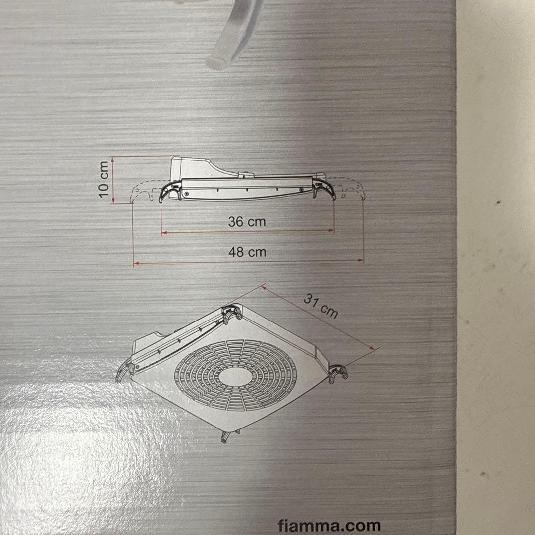 FIAMMA TURBO-KIT 車両用換気扇 車中泊用 換気扇 ハイエース用