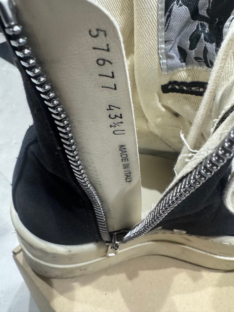 rick owens ダブルバンパー