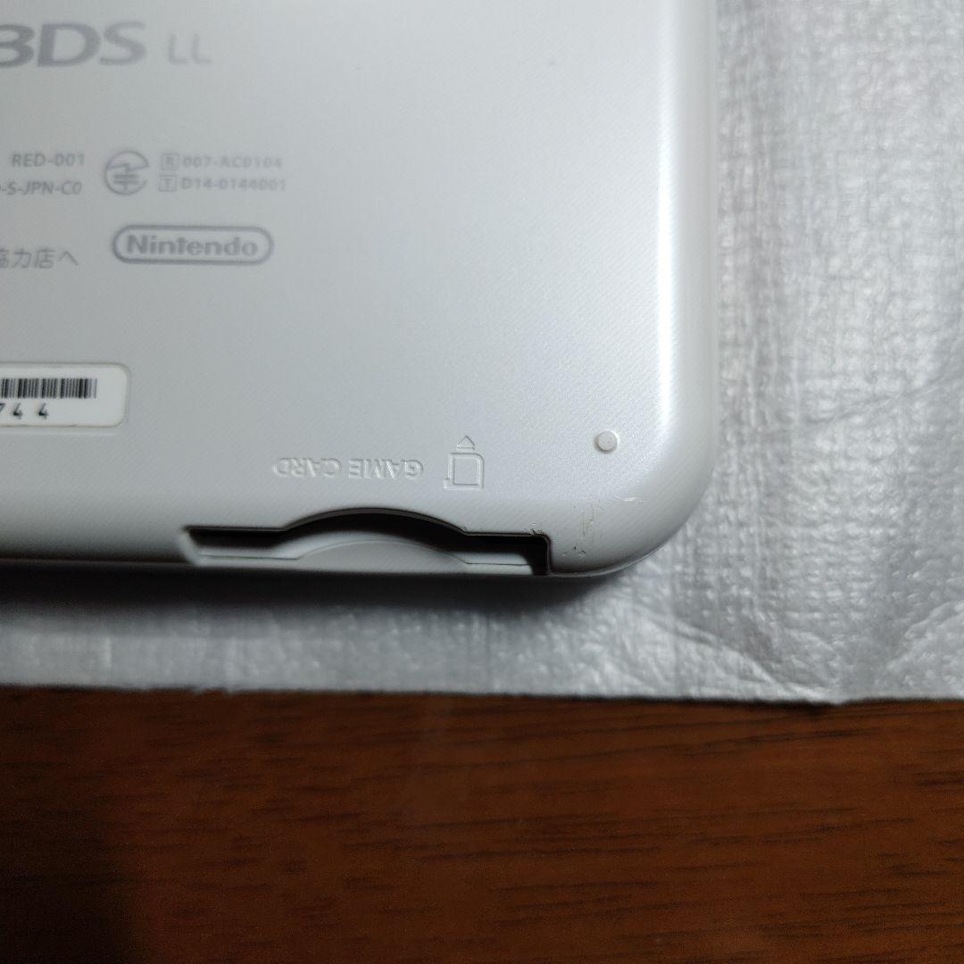 【液晶極美品】Newニンテンドー3DSLL パールホワイト