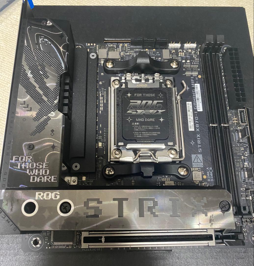 ASUS ROGSTRIX X870-I ITX マザーボード　AM5ハイエンド