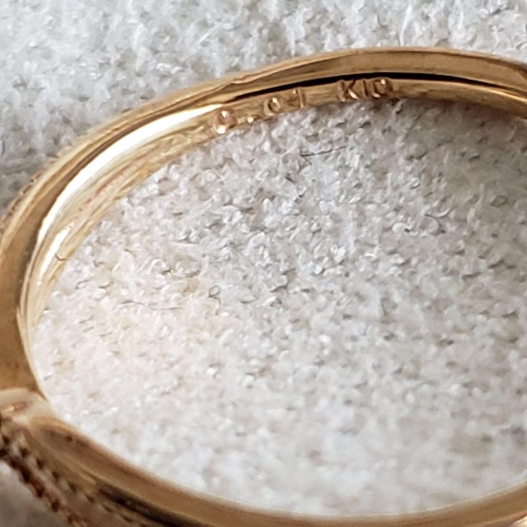 『Anne』ダイヤモンドリング♡5号【アガット】K10 ゴールドリング