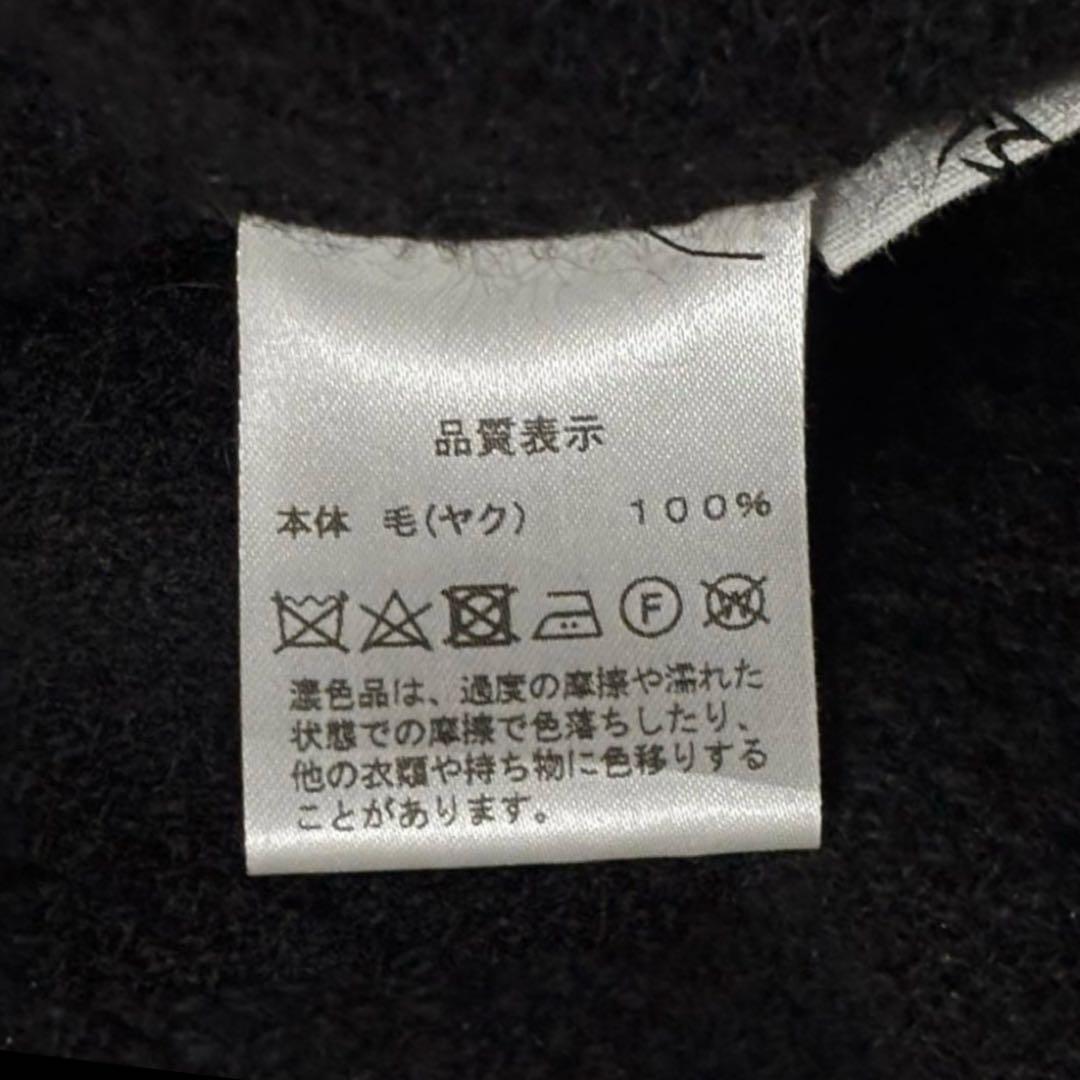 COMOLI×Norlhaヤクウール100%ストールジャケット