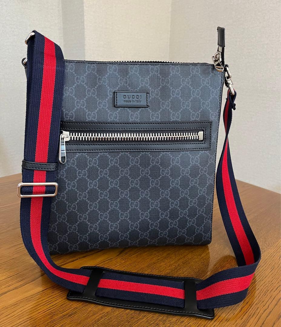 GUCCI GGスプリームキャンバスメッセンジャーバック16万→8万円大幅値下げ