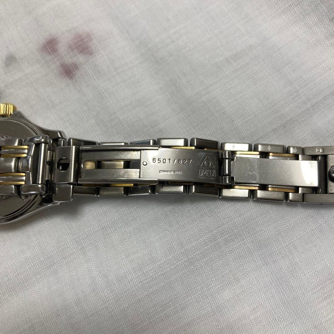 オメガ OMEGA シーマスター120ｍ デイト YGコンビ