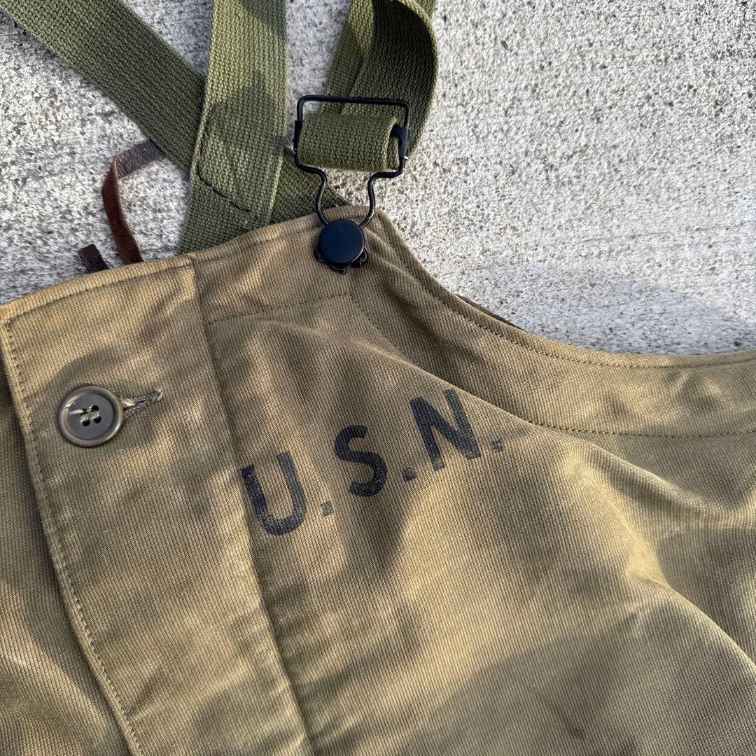 usn 40s n-1 デッキパンツ　usnavy vintage