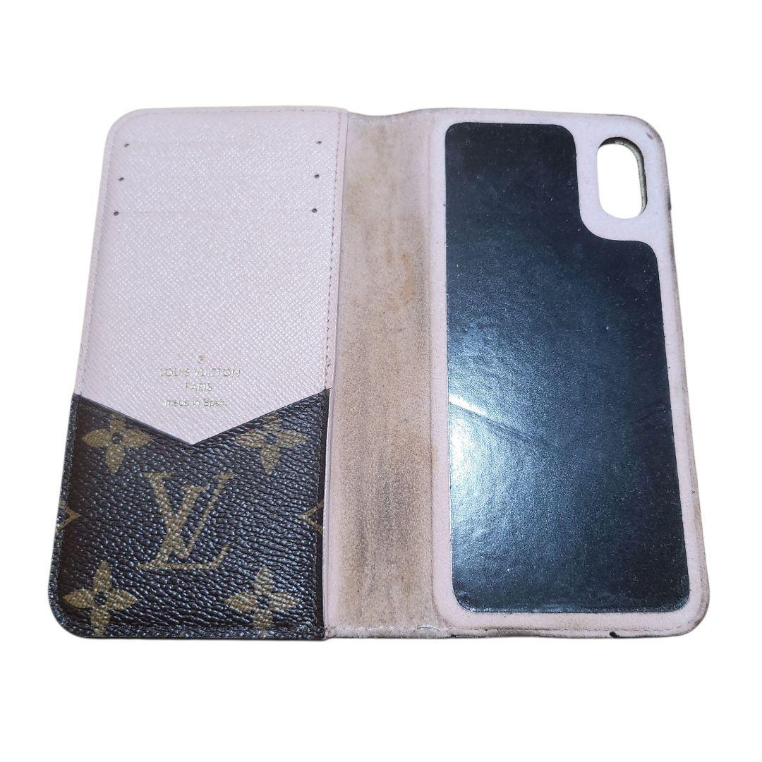 ルイヴィトン フォリオモノグラム 手帳型スマホケース ヴィヴィエンヌ