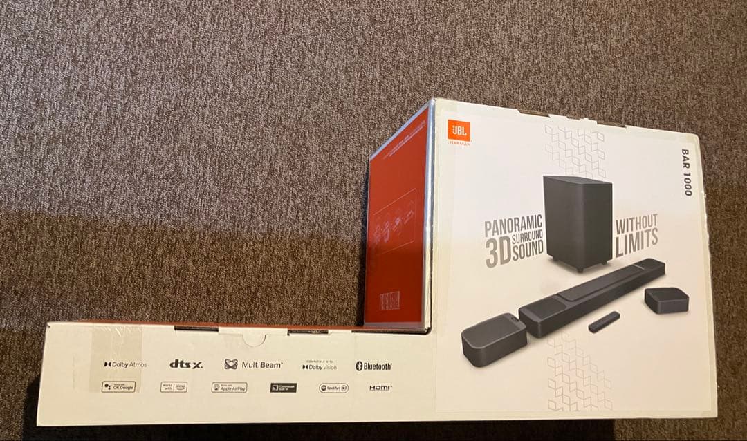 スピーカー・ウーファー JBL BAR 1000