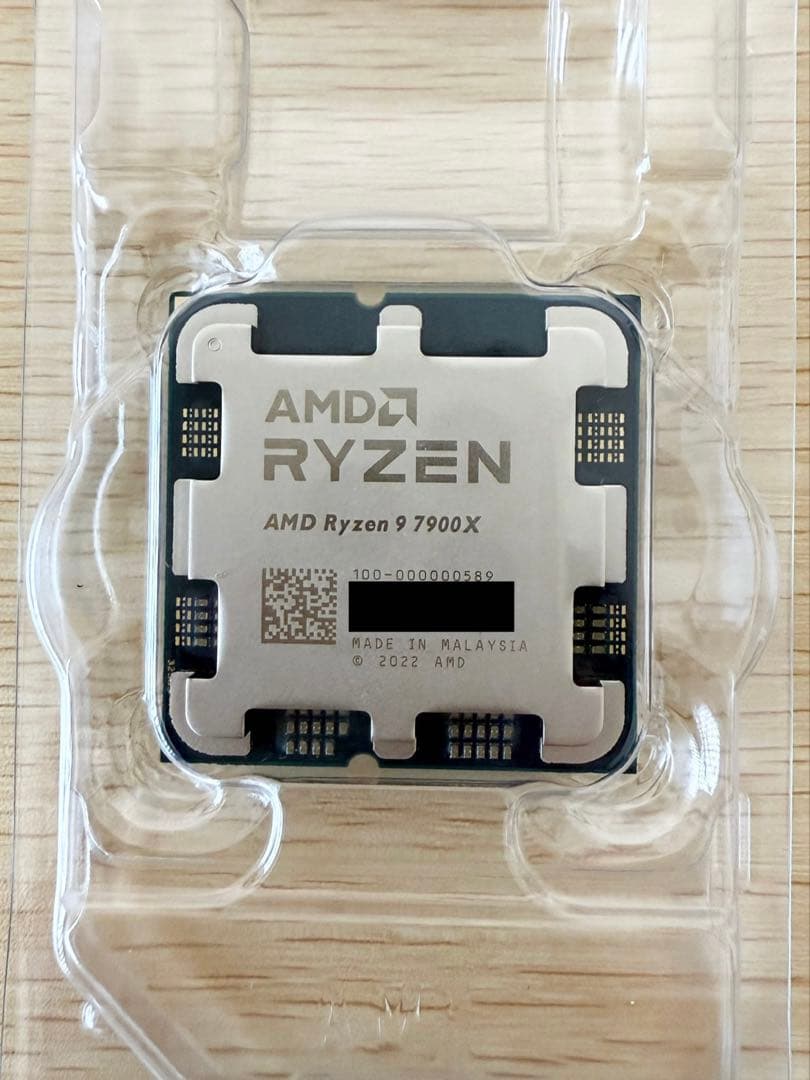AMD Ryzen 9 7900X新品バルク品