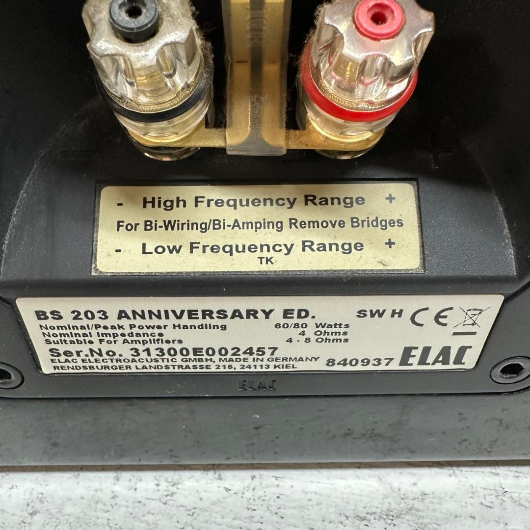 ELAC BS203 Anniversary スピーカー