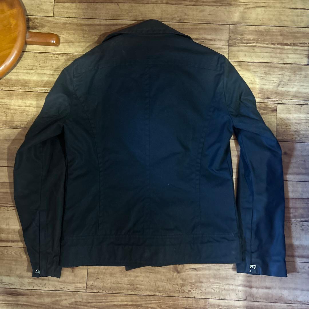 A.P.C. オイルドコットンライダースジャケット　イーストバイウエスト期