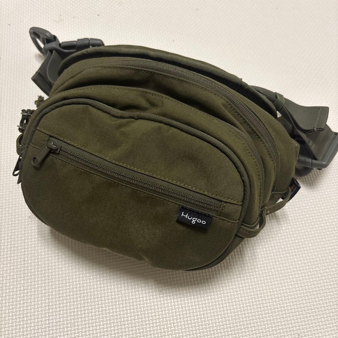 HUGOO　ハグー　ヒップシート　ショルダーバッグ 抱っこ紐