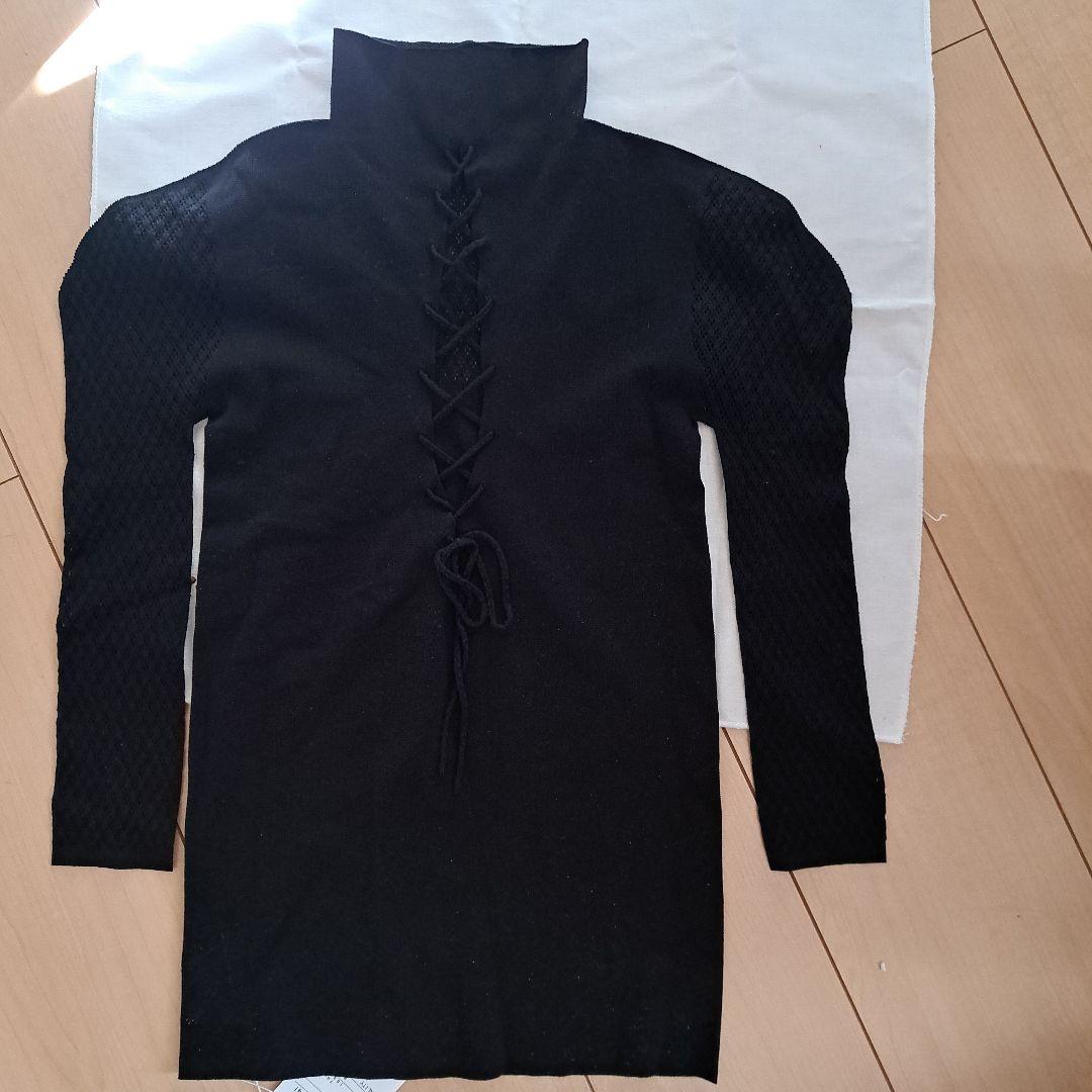 新品　チャコット バッグレースアップハイネックトップ