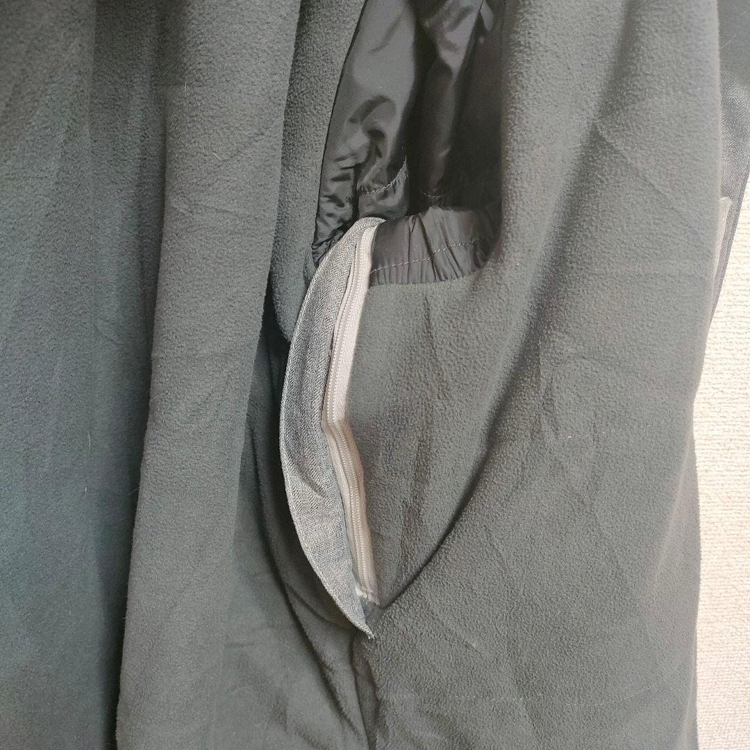 ノースフェイス　ハイベント メンズ　マウンテンパーカー　グレー　L 古着　刺繍