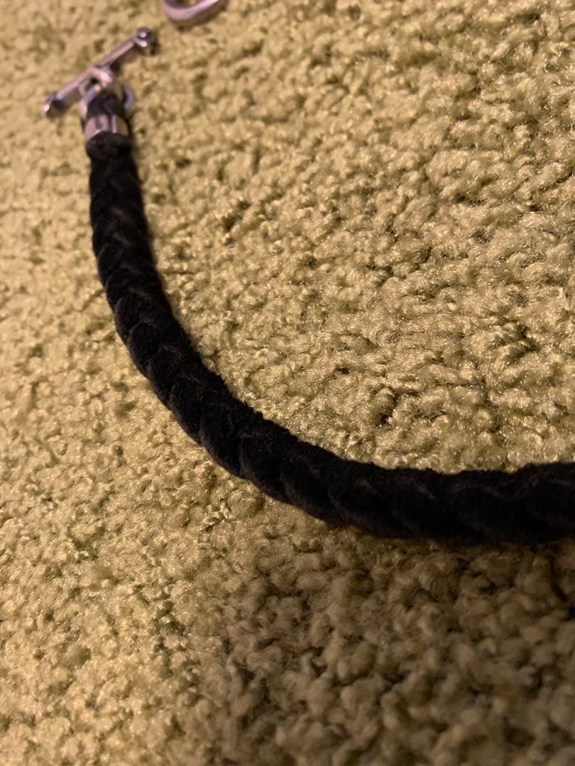 Gaboratory ガボラトリー レザーネックレス 20リング Tバー 正規品