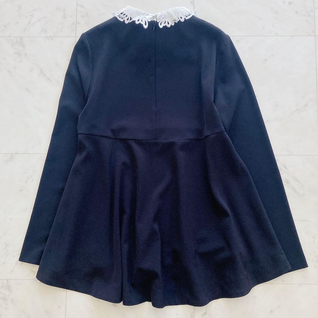 極美品　ユナイテッドアローズ　FEEL FREE 2WAY ブラウス　ブラック