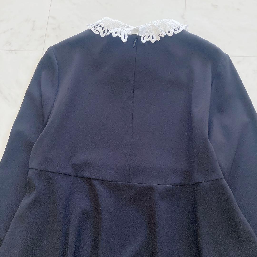 極美品　ユナイテッドアローズ　FEEL FREE 2WAY ブラウス　ブラック