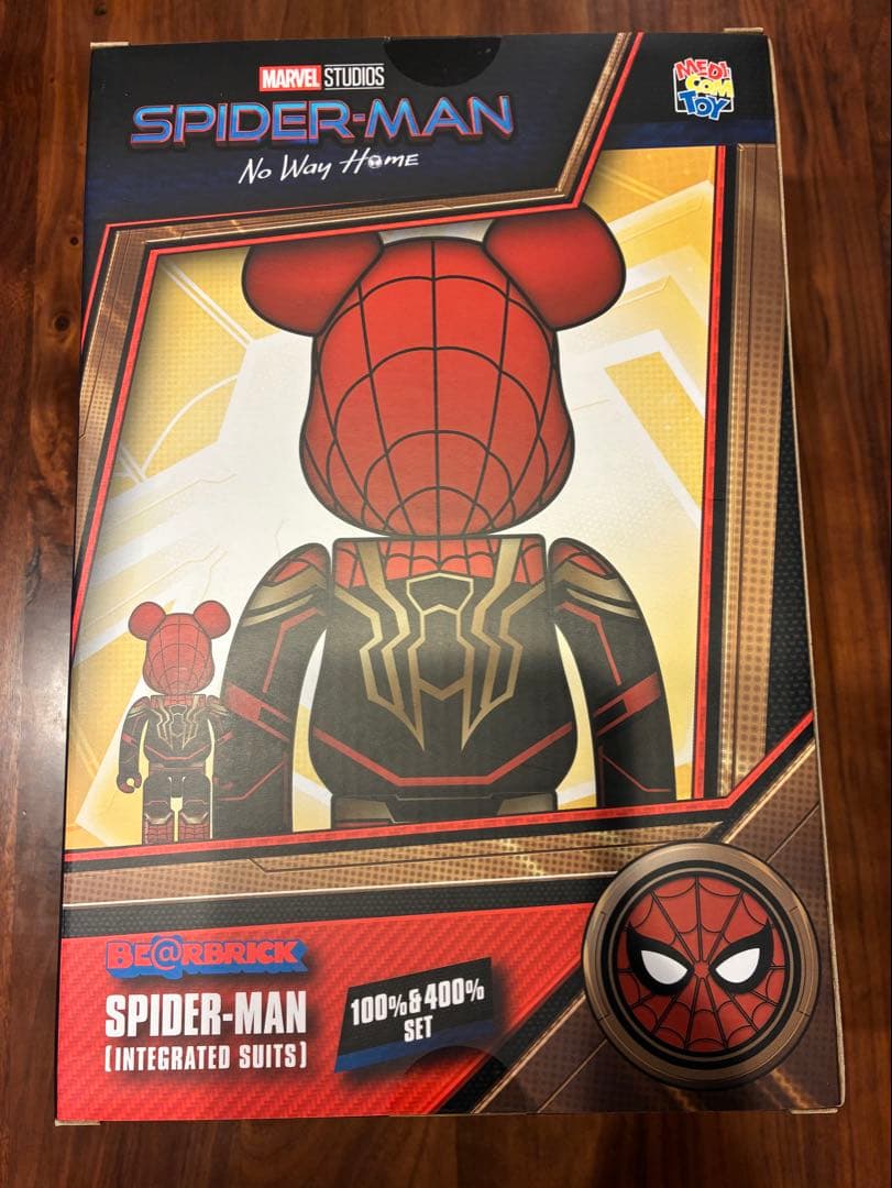 アメコミ BE@RBRICK SPIDER-MAN INTEGRATED SUIT