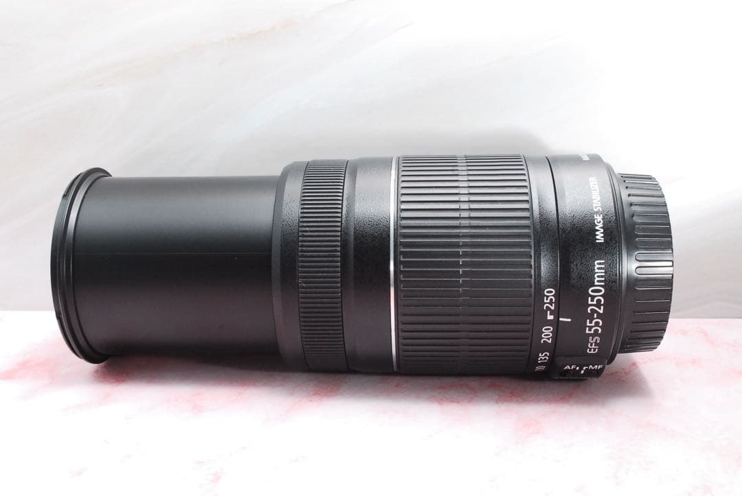 望遠レンズ✨Canon EF-S 55-250mm IS II✨手ぶれ補正付き