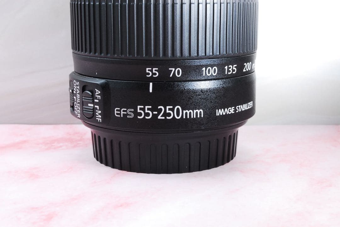望遠レンズ✨Canon EF-S 55-250mm IS II✨手ぶれ補正付き