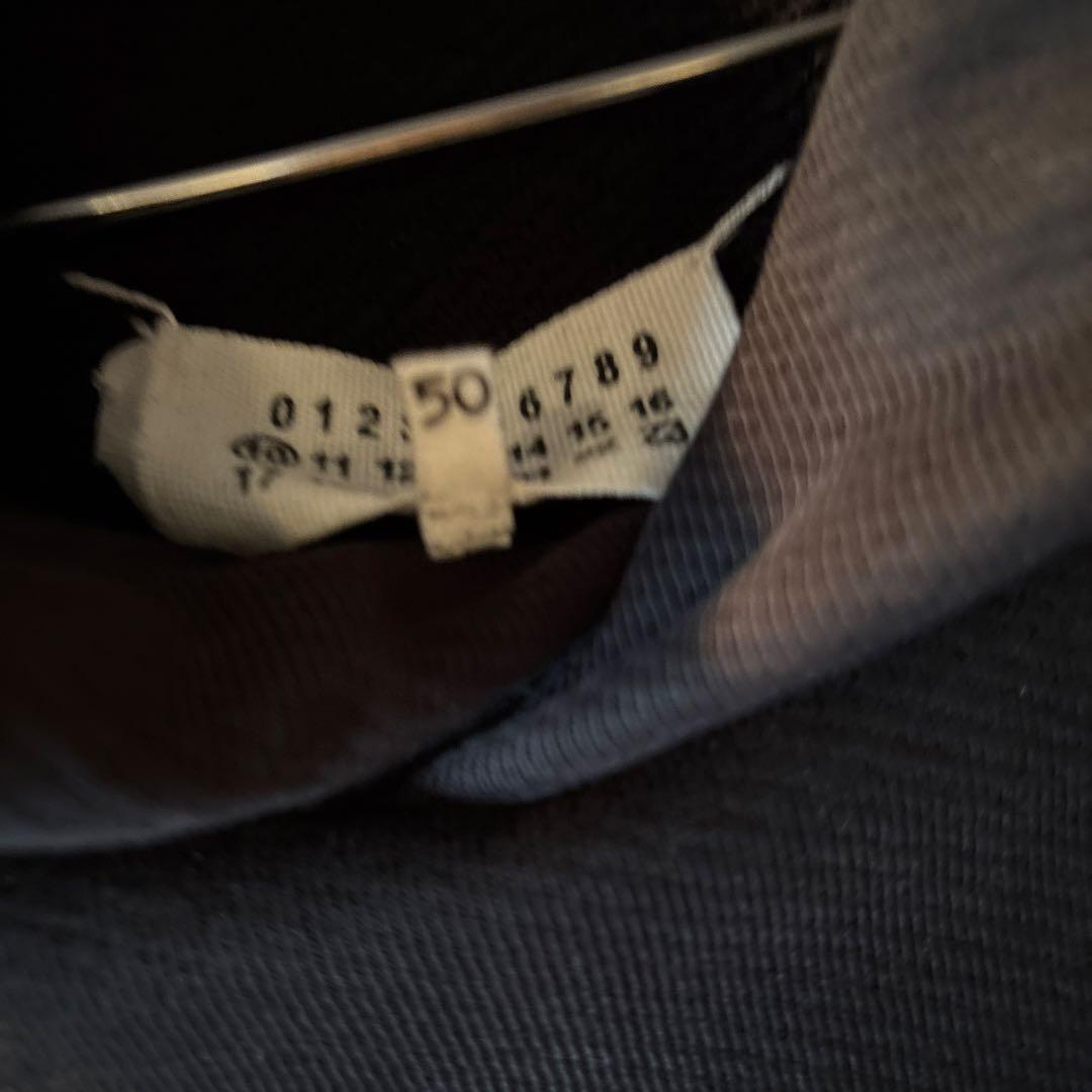 兵*ん様 メゾンマルジェラ　2020aw 反転ロゴ　パーカー　黒