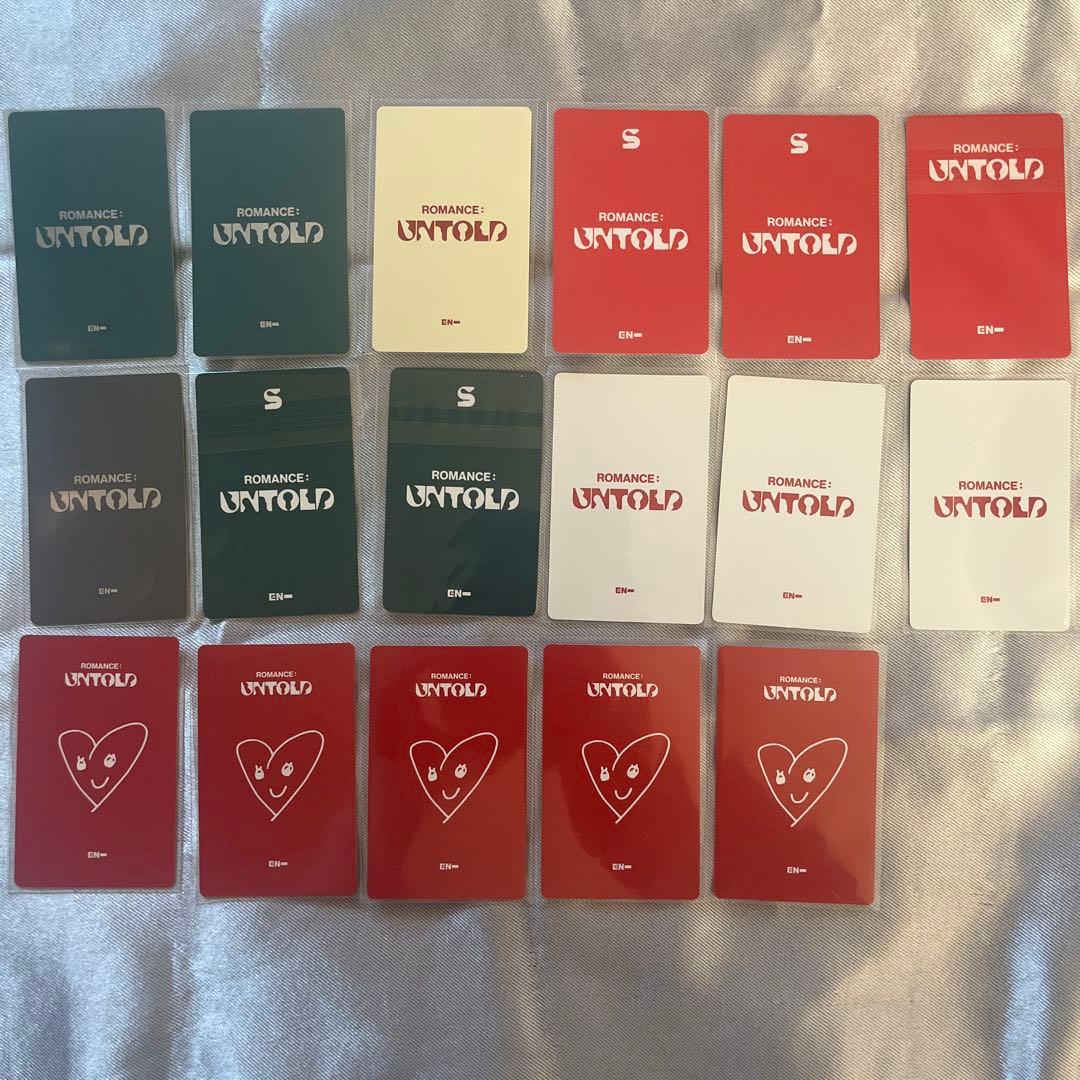 ENHYPEN ROMANCE UNTOLD ソヌ トレカまとめ売り
